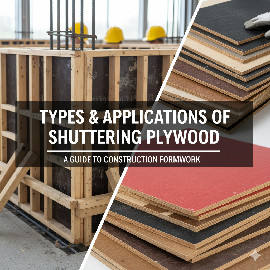 Types & Applications of Shuttering Plywood