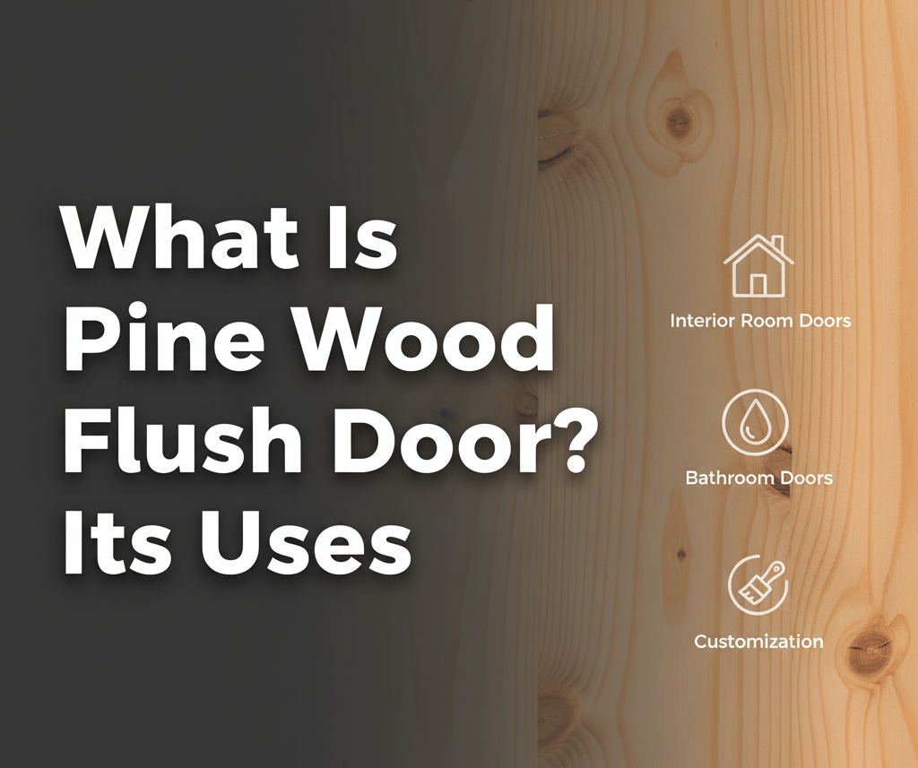 What Is Pine Wood Flush Door? Its Uses