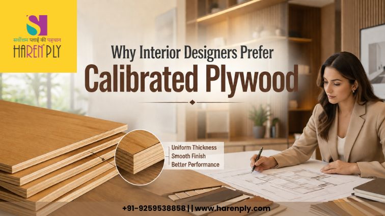 Why Interior Designers Prefer Calibrated Plywood for Modern Interiors